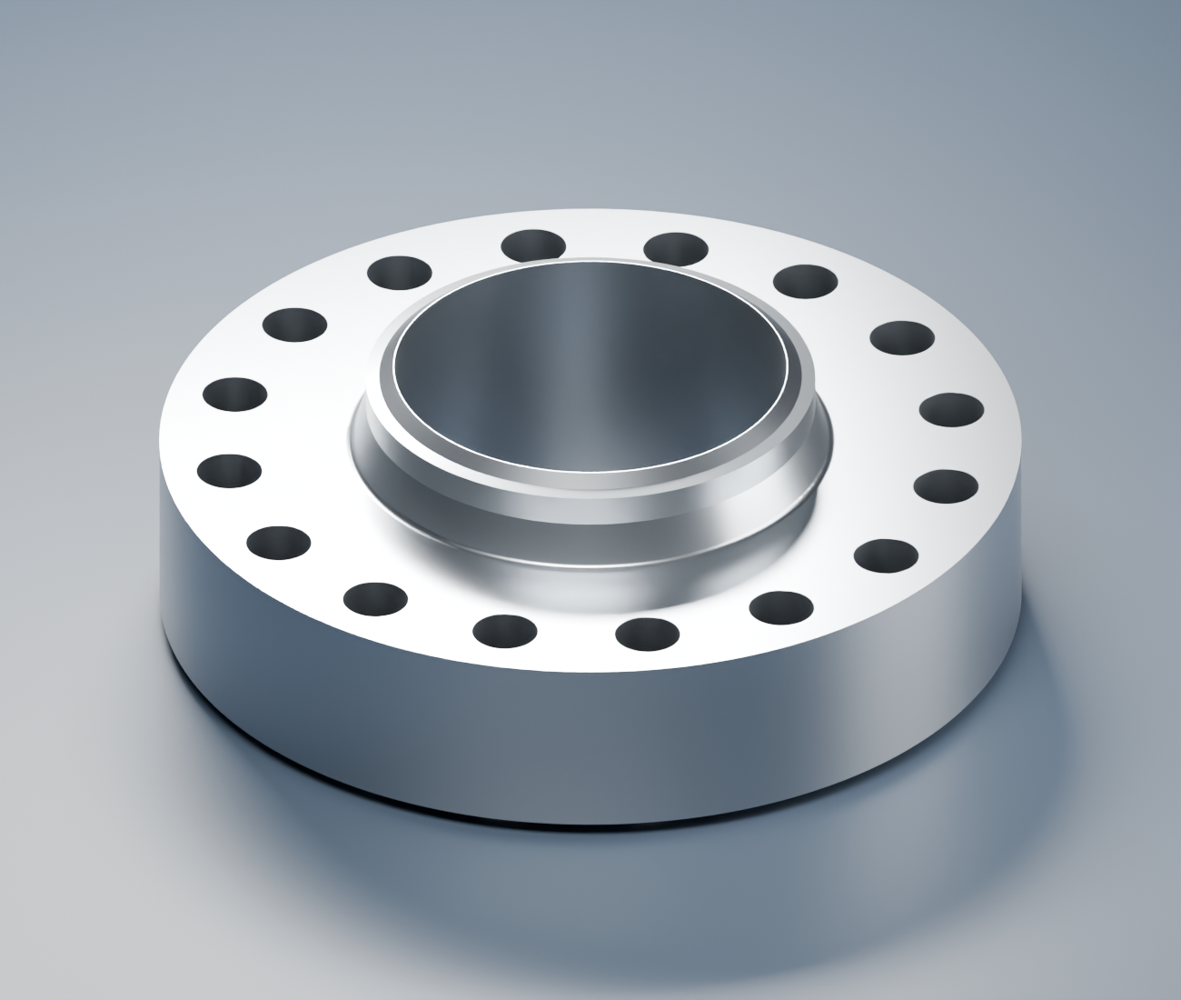 Open Ø1168 flange 3D model